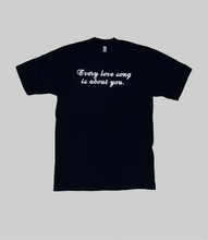 Load image into Gallery viewer, Love song Tee (BLK)
